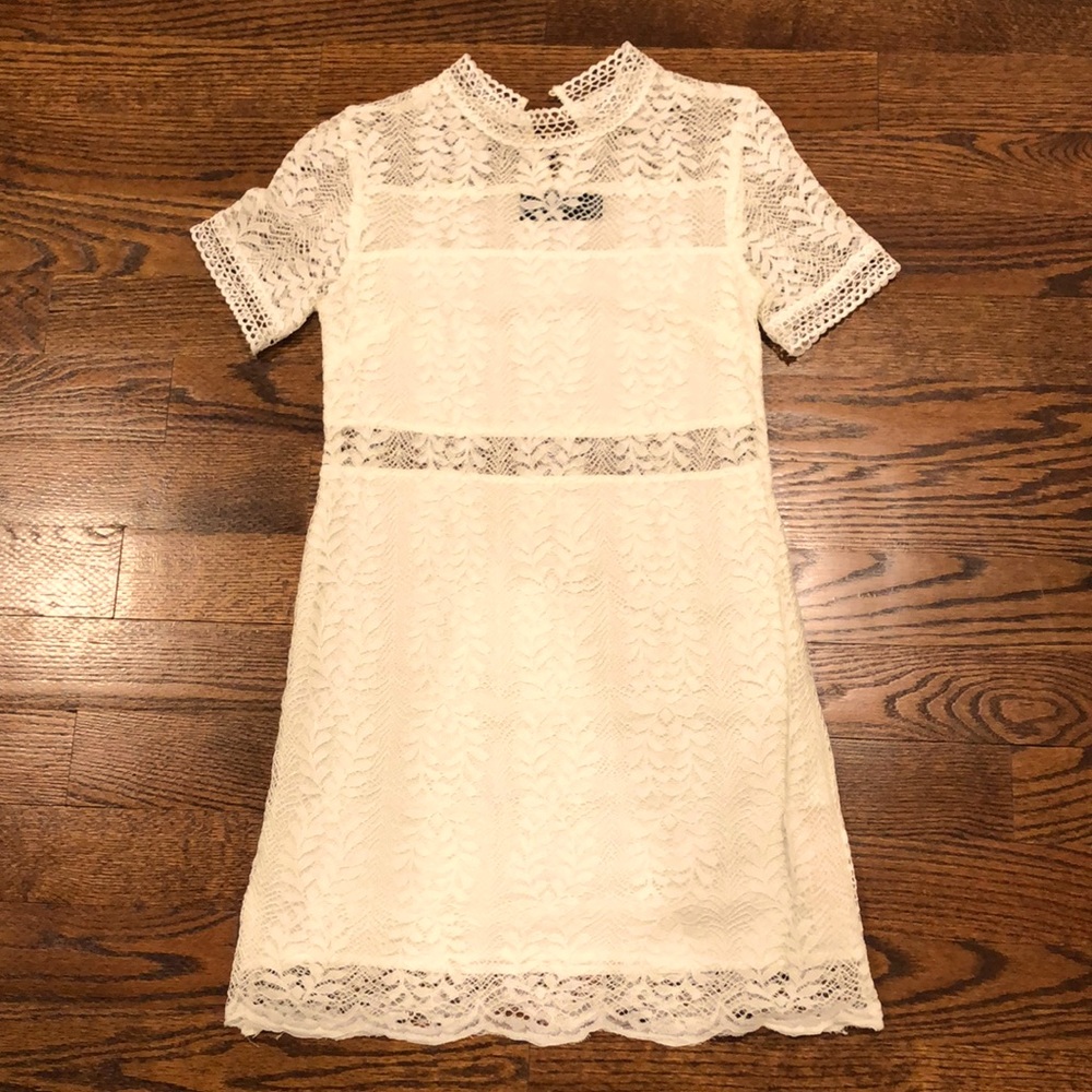 MINKPINK White lace dress